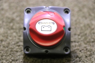 USED CHASSIS BATTERY DISCONNECT SWITCH RV/MOTORHOME PARTS FOR SALE