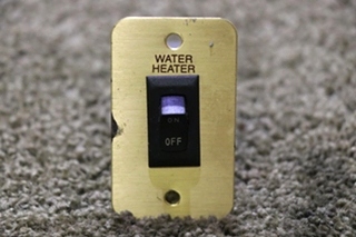 USED RV/MOTORHOME WATER HEATER SWITCH PANEL FOR SALE