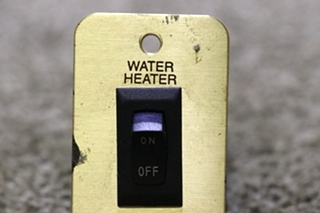 USED RV/MOTORHOME WATER HEATER SWITCH PANEL FOR SALE