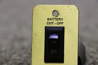 USED BATTERY CUT OFF SWITCH PANEL RV/MOTORHOME PARTS FOR SALE