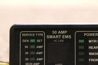 USED MOTORHOME 00-00903-150 INTELLITEC 50 AMP SMART EMS DISPLAY PANEL FOR SALE