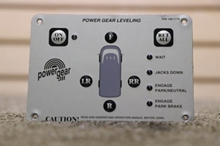 USED MOTORHOME POWER GEAR 140-1179 LEVELING TOUCH PAD FOR SALE