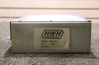 USED RV/MOTORHOME HWH LEVELING CONTROL BOX AP22070 FOR SALE