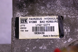 USED LUK HYDRAULIC PUMP LF73 FOR SALE
