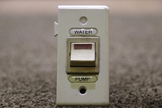 USED MOTORHOME WATER PUMP SWITCH PANEL FOR SALE