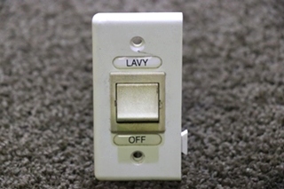 USED RV/MOTORHOME LAVY ON/OFF SWITCH PANEL FOR SALE