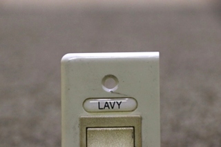 USED RV/MOTORHOME LAVY ON/OFF SWITCH PANEL FOR SALE