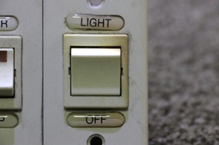USED CONNECTING LIGHT / WATER / LIGHT SWITCH PANEL MOTORHOME PARTS FOR SALE