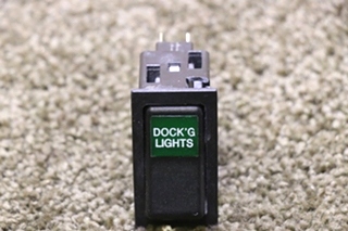 USED 511.110 DOCK'G LIGHTS DASH SWITCH RV PARTS FOR SALE