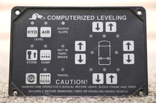 USED BEAVER COMPUTERIZED LEVELING AP8554 TOUCH PAD MOTORHOME PARTS FOR SALE
