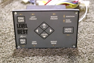 USED KWIKEE LEVEL BEST LEVELING TOUCH PAD WITH WIRING HARNESS RV/MOTORHOME PARTS FOR SALE