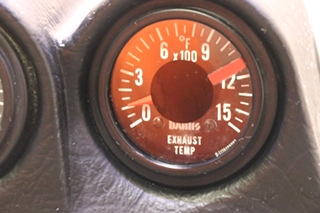 USED TURBO PRESS & EXHAUST TEMP GAUGE ASSEMBLY RV FOR SALE