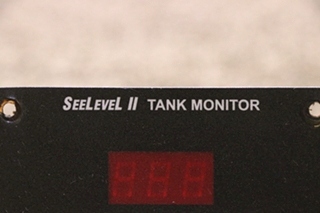 USED RV/MOTORHOME SEELEVEL II TANK MONITOR PANEL FOR SALE