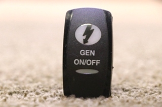 USED RV/MOTORHOME GEN ON / OFF DASH SWITCH V8D1 FOR SALE