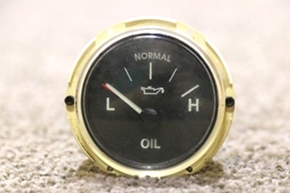 USED RV/MOTORHOME OIL PRESS DASH GAUGE 6913-00049-01 FOR SALE