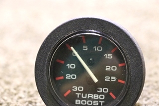 USED 15411 TURBO BOOST DASH GAUGE RV PARTS FOR SALE