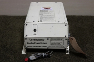USED DIMENSIONS INVERTER / CHARGER / FAST TRANSFER WIN-12X20B5R1T RV/MOTORHOME PARTS FOR SALE