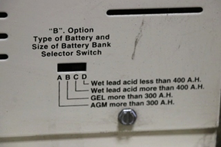 USED DIMENSIONS INVERTER / CHARGER / FAST TRANSFER WIN-12X20B5R1T RV/MOTORHOME PARTS FOR SALE