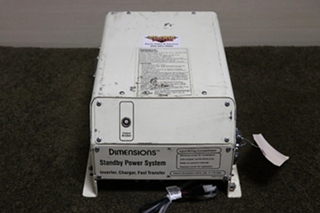 USED RV WIN-12X20B3R1T DIMENSIONS INVERTER / CHARGER / FAST TRANSFER FOR SALE