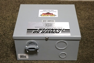 USED RV ES50M-65N ESCO POWER 50 TRANSFER AUTOMATIC TRANSFER SWITCH FOR SALE