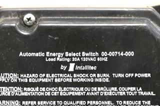 USED 00-00714-000 INTELLITEC AUTOMATIC ENERGY SELECT SWITCH RV PARTS FOR SALE