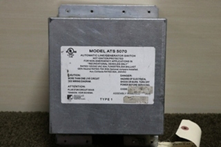 USED RV/MOTORHOME PARALLAX POWER SUPPLY AUTO LINE/GEN SWITCH ATS 5070 FOR SALE