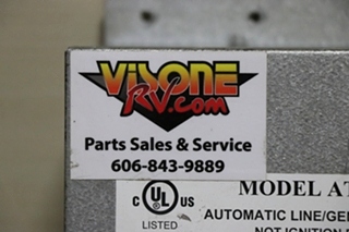 USED RV/MOTORHOME PARALLAX POWER COMPONENTS AUTO LINE/GEN SWITCH ATS 5070 FOR SALE