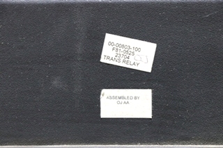 USED 00-00803-100 INTELLITEC TRANSFER RELAY DELAY RV PARTS FOR SALE