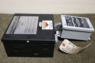 USED MOTORHOME AUTO TRANSFER SWITCH ES50M-65N WITH VOLTAGE SURGE SUPPRESSOR FOR SALE