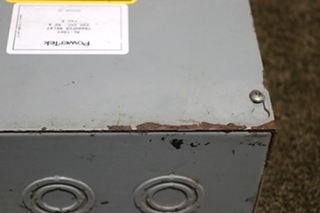 USED RV/MOTORHOME POWERTEK TRANSFER RELAY RL-1501 FOR SALE
