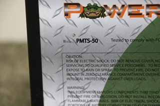 USED RV/MOTORHOME POWERMAX TRANSFER SWITCH PMTS-50 FOR SALE