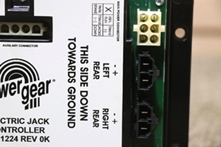 USED MOTORHOME POWER GEAR 140-1224 ELECTRIC JACK CONTROLLER FOR SALE