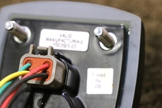 USED MOTORHOME VALID Y003505-03 DASH CONTROLLER SWITCH PANEL FOR SALE