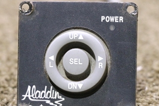 USED ALADDIN SWITCH PANEL 38070505 RV/MOTORHOME PARTS FOR SALE