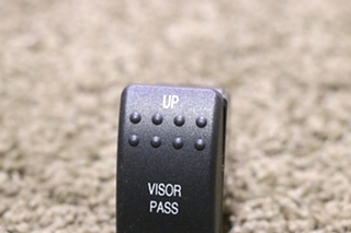 USED UP / DOWN VISOR PASS VXD1 DASH SWITCH MOTORHOME PARTS FOR SALE