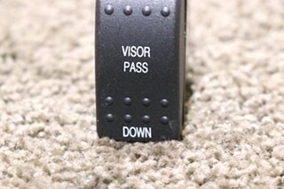 USED UP / DOWN VISOR PASS VXD1 DASH SWITCH MOTORHOME PARTS FOR SALE