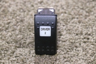 USED DRIVER 2 ROCKER SWITCH V2D1 RV/MOTORHOME PARTS FOR SALE