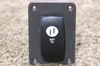 USED RV/MOTORHOME UP / DOWN EXT TV ROCKER SWITCH V8D1 FOR SALE
