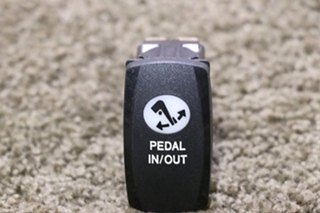 USED RV/MOTORHOME PEDAL IN / OUT DASH SWITCH VLD1 FOR SALE