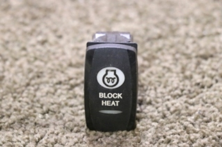USED BLOCK HEAT DASH SWITCH V1D1 RV/MOTORHOME PARTS FOR SALE