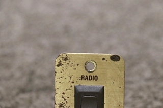 USED RADIO ON / OFF SWITCH PANEL MOTORHOME PARTS FOR SALE