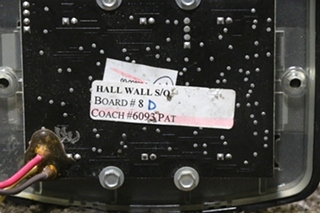 USED MOTORHOME INTELLITEC 4 PUSH BUTTON SWITCH PANEL FOR SALE