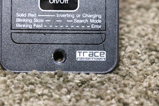 USED TRACE ENGINEERING RC8 REMOTE CONTROL RV PARTS FOR SALE