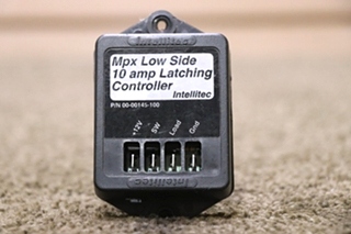 USED RV/MOTORHOME INTELLITEC MPX LOW SIDE 10 AMP LATCHING CONTROLLER 00-00145-100 FOR SALE