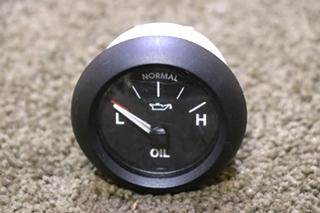 USED 6913-00049-01 FREIGHTLINER OIL PRESS DASH GAUGE RV PARTS FOR SALE