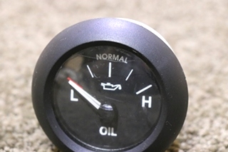 USED 6913-00049-01 FREIGHTLINER OIL PRESS DASH GAUGE RV PARTS FOR SALE