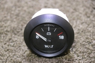 USED MOTORHOME FREIGHTLINER 6913-00051-01 VOLT DASH GAUGE FOR SALE