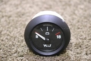 USED FREIGHTLINER VOLT DASH GAUGE 6913-00051-01 RV/MOTORHOME PARTS FOR SALE