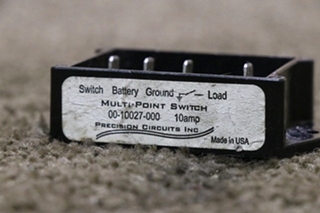 USED 00-10027-000 MULTI-POINT SWITCH RV PARTS FOR SALE