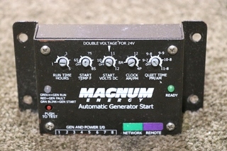 USED MAGNUM ENERGY AUTOMATIC GEN START MOTORHOME PARTS FOR SALE